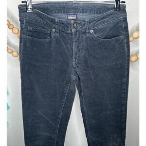 Patagonia Blue Gray Skinny Corduroys